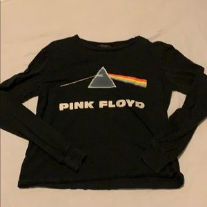 Pink Floyd Crewneck Crop top
